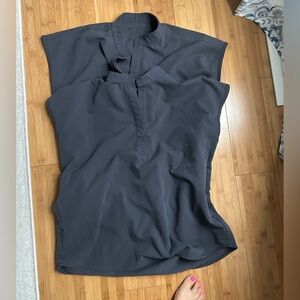2 Figs Charcoal oversized Short Sleeve Tops